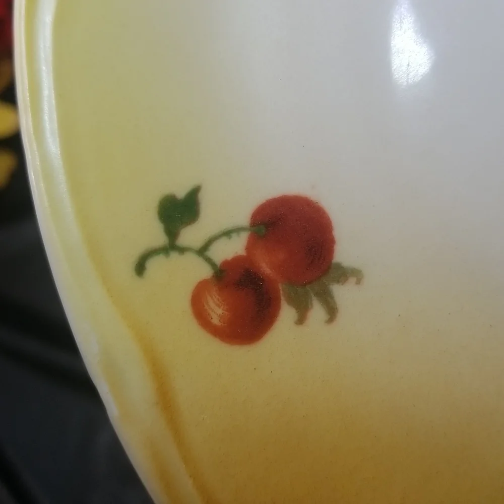 Antique J & C Louise Bavaria Apple Plate - Picture 8 of 14